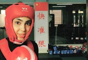 سهیلا منصوریان قهرمان ووشو